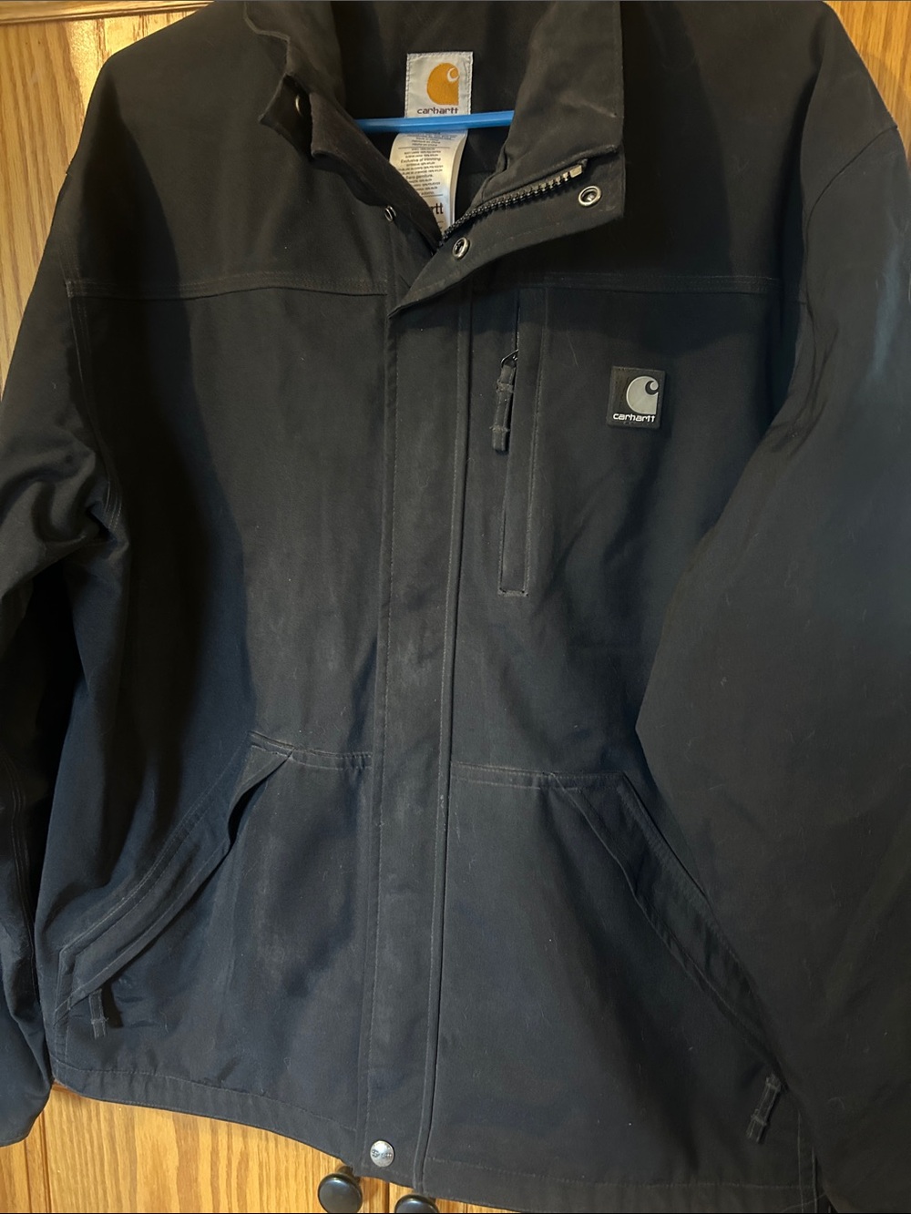Carhartt Black Lightweight Work Jacket